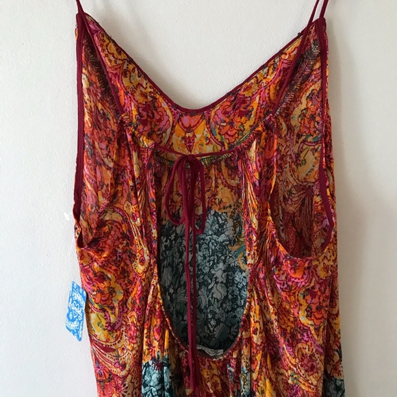 NWT Free People Hi Ali String Tie Camisole - Picture 6 of 11